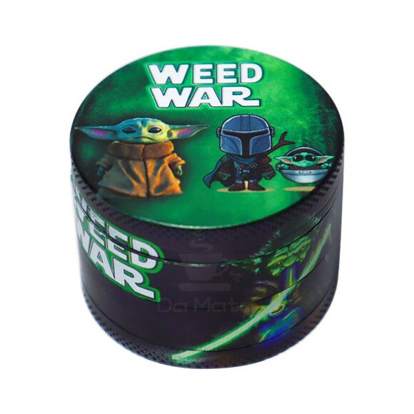 Dichavador de Metal Weed Star Bong