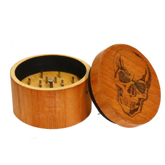 Dichavador Wood Burning Grande Caveira