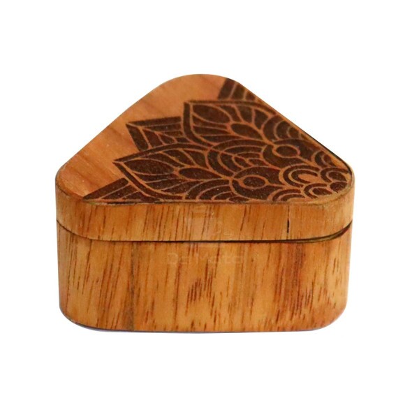 Dichavador Triangular Wood Burning