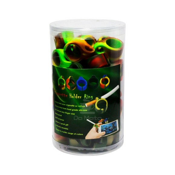 Pote com Anéis de Silicone 