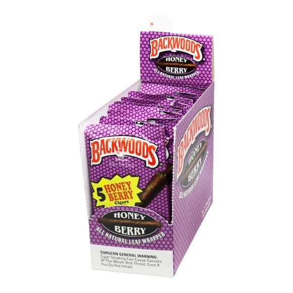 Caixa de Blunt Backwoods Honey Berry