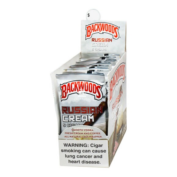 Caixa de Backwoods Russian Cream