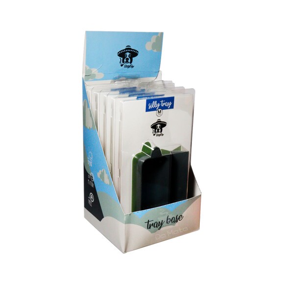 Caixa de Bandeja de Silicone Silly Dog Média Base