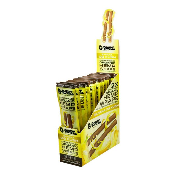 Caixa de Blunt G-Rollz Banana Og Kush