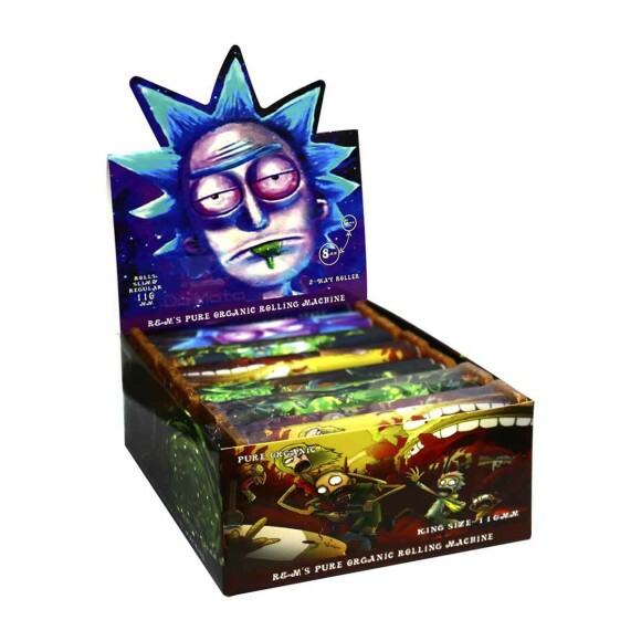 Caixa Bolador de Plástico King Size Rick and Morty