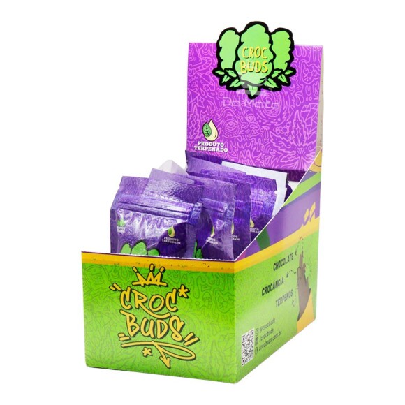 Display do Chocolate Croc Buds Coco Dream