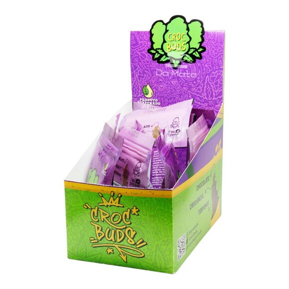 Display do Chocolate Croc Buds Purple Diesel