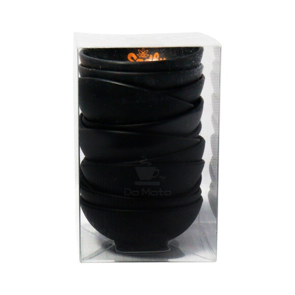 Caixa de Mini Cuia de Silicone Sadhu All Black