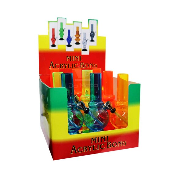 Display de Bong de Acrílico Colorido