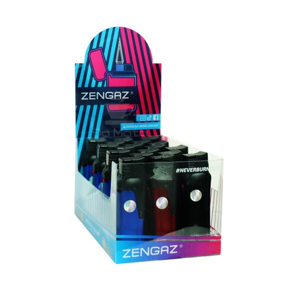 Caixa de Isqueiro Maçarico Zengaz ZL-7