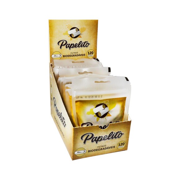 Caixa de Filtro Papelito Biodegradável