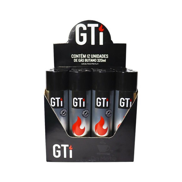 Caixa display de gás GTI