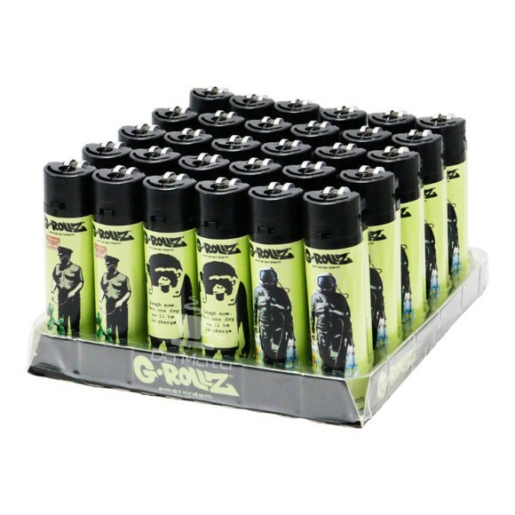 Caixa de Isqueiro G-Rollz Banksys Graffiti Verde