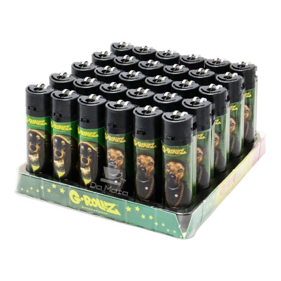 Caixa de Isqueiro G-Rollz Pets Rock Verde