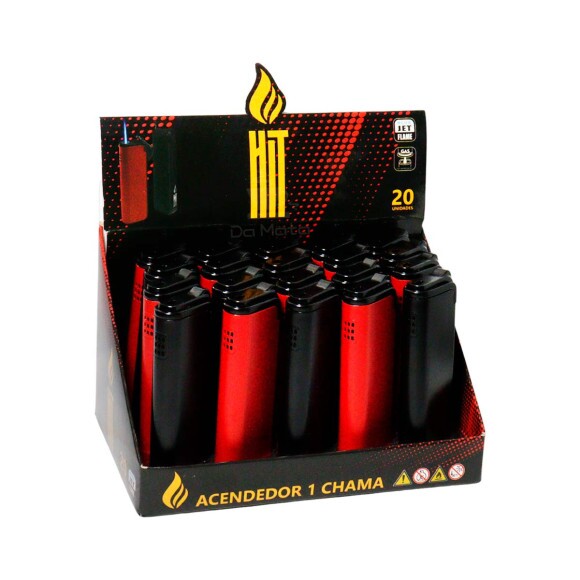 Caixa de Isqueiro Hit Premium