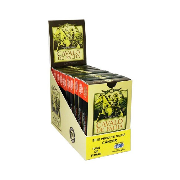 Caixa de Cavalo de Palha Tradicional