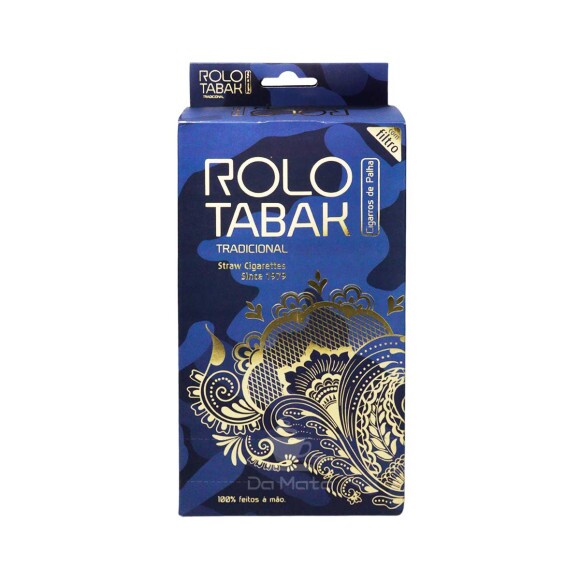 Caixa de Cigarro de Palha Rolo Tabak