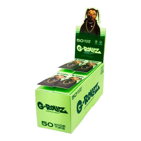 Caixa de Piteira G-Rollz Pets Rock Large Green