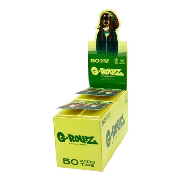 Caixa de Piteira G-Rollz Pets Rock Large Yellow