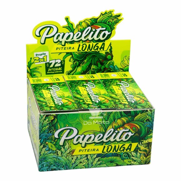 Caixa de Piteira Papelito Biodegradável Large