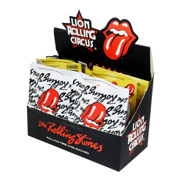 Piteira Pré-enrolada Unbleached Lion Rolling Circus The Rolling Stones