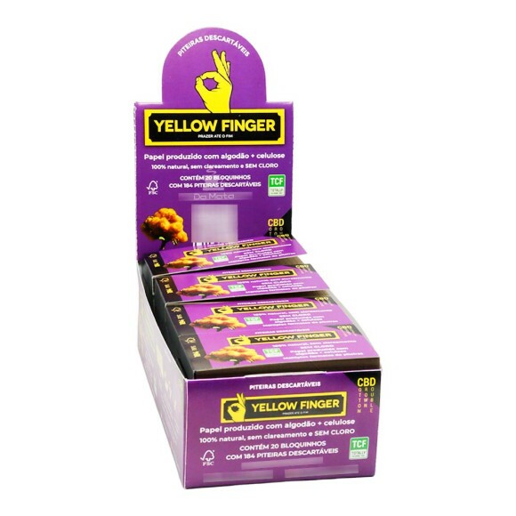 Display Piteiras Yellow Finger