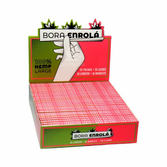 Caixa de Seda Bora Enrolá 100% Hemp Large