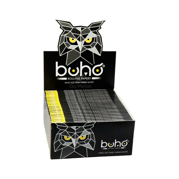 Caixa de Seda Buho King Size 110mm White