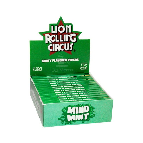 Caixa de Seda Mint Lion Rolling Circus 1 1/4