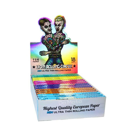 Caixa de Seda Ultra fin Lion Rolling Circus