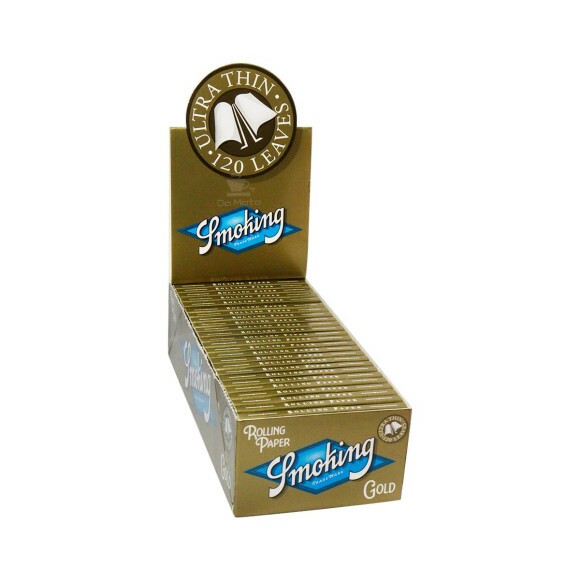 Caixa de Seda Smoking Gold 1 1/4