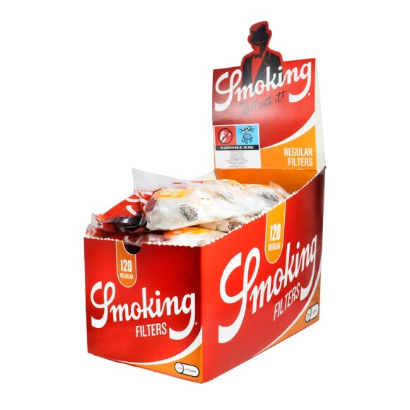 Caixa De Filtro Smoking Classic 8mm - 25 Bags