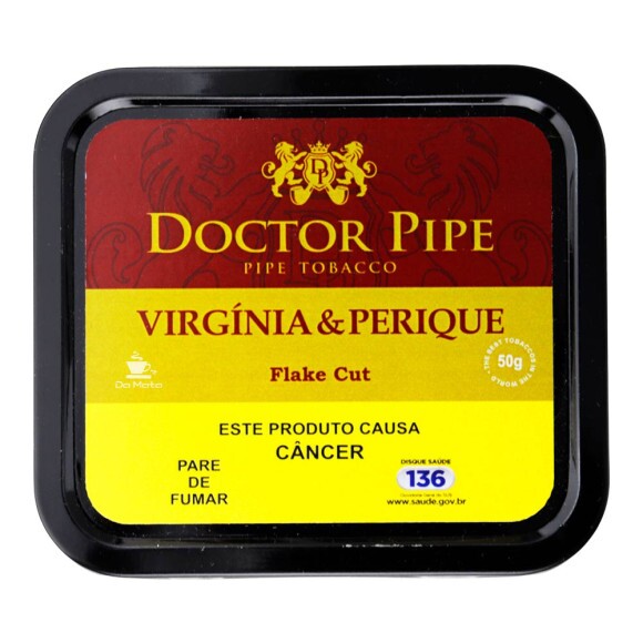 Doctor Pipe Virgínia e Perique 50g de frente