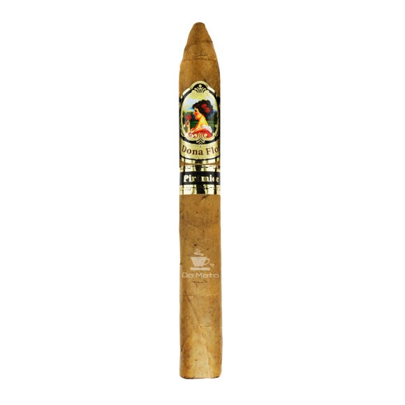 Charuto Dona Flor Piramide Connecticut Mata Fina de frente