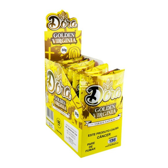 Caixa de D'ora Golden Virgínia C/ 6un de frente