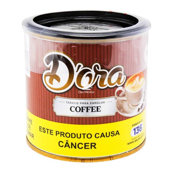 Lata de D'ora Coffee 50g de frente