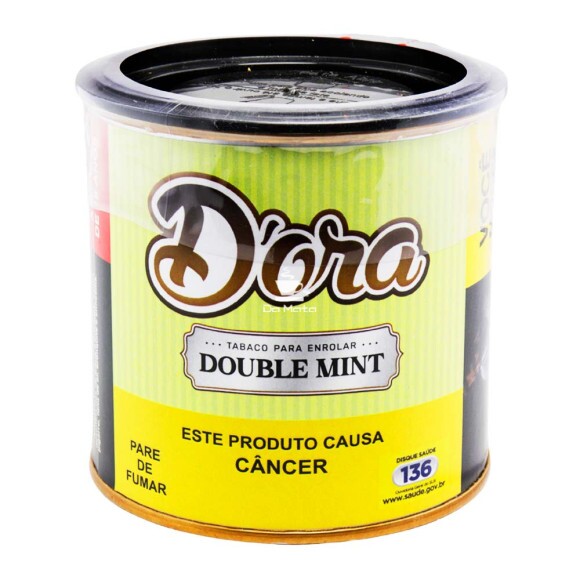 Lata de D'ora Double Mint 50g de frente