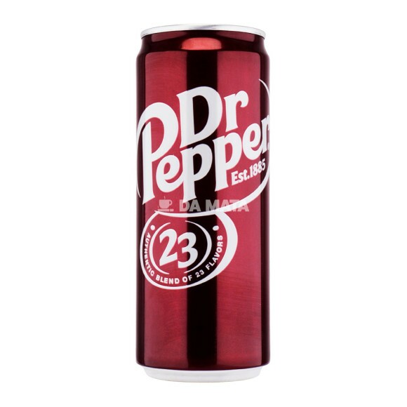 Refrigerante Importado Dr Pepper 23 de frente tabacaria da mata 
