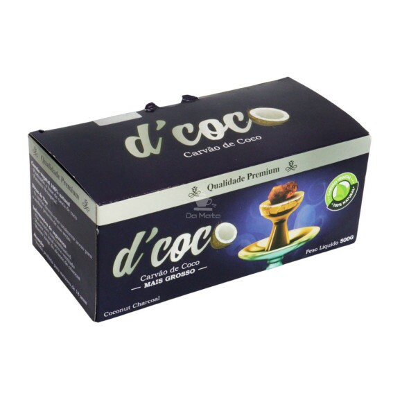 Carvão D'Coco 500g