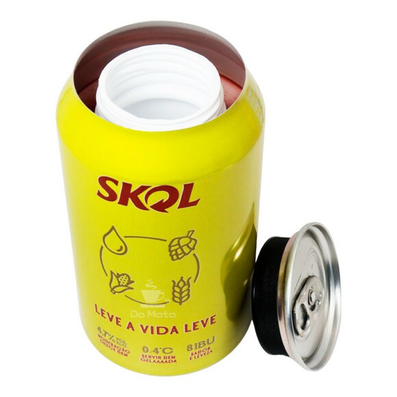 Esconderijo Lata de Skol Pilsen