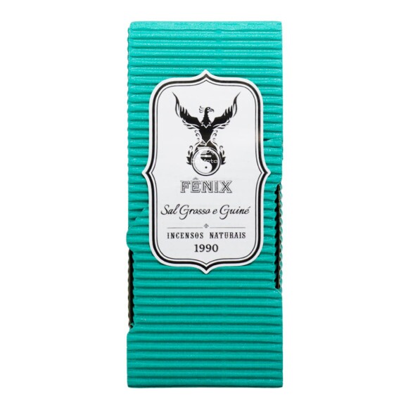 Incenso Natural Fênix Sal Grossa e Guiné c/9un.