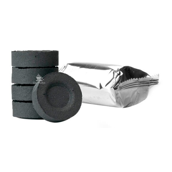 Carvão para Incenso In Natura c/ 5 un