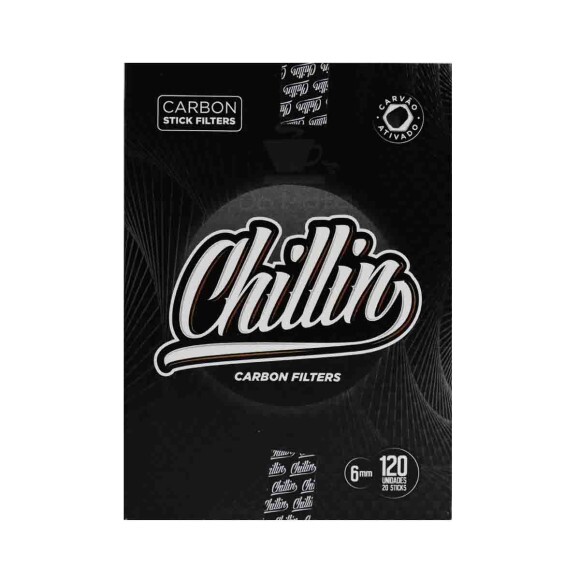 Filtro de Carvão Ativado Chillin 6mm
