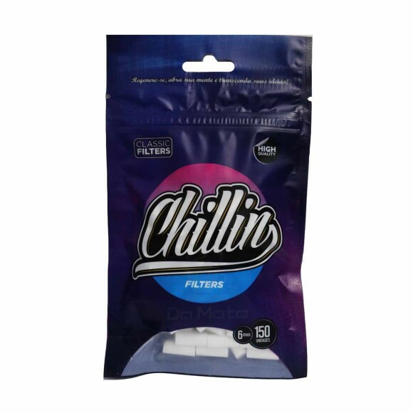 Filtro Chillin Classic de frente tabacaria da mata