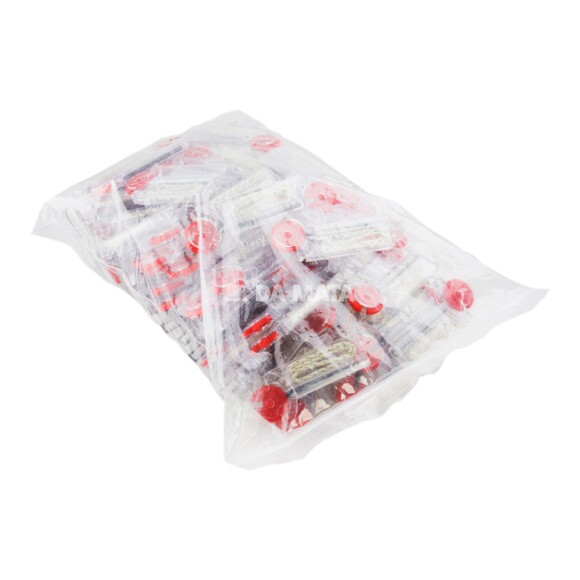 Pacote de Kit Pedra + Pavio p/ Isqueiro C/100un de lado tabacaria da mata 