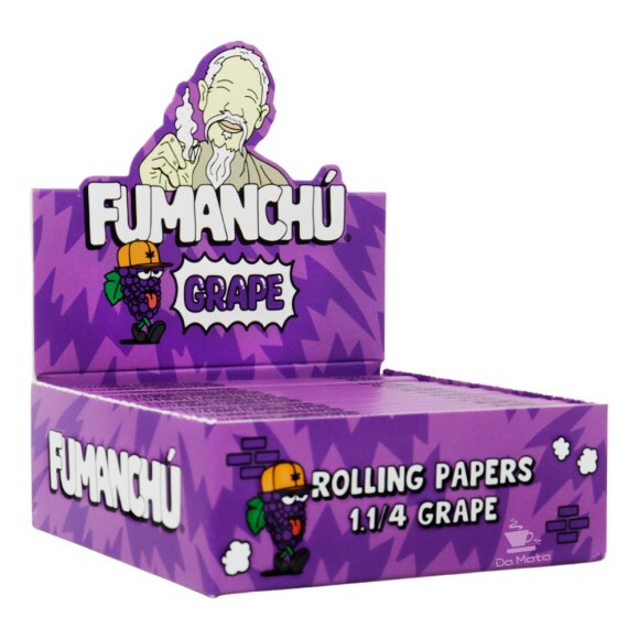 Caixa de Seda Fumanchú 1 1/4 Grape