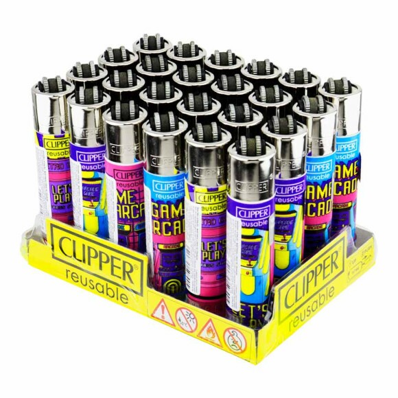 Caixa de Isqueiro Clipper Gamer4life 2 tabacaria da mata 