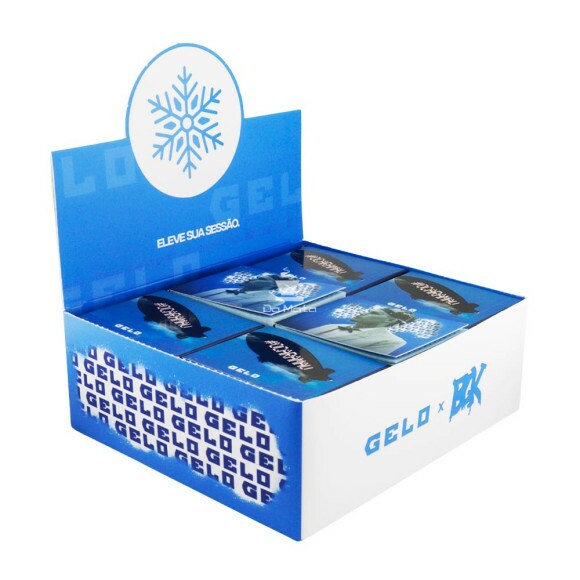 Caixa de Piteira Gelo Company BGK Extra Longa de lado