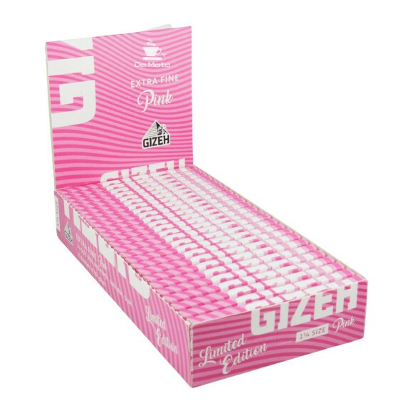 Caixa de Seda Gizeh Pink 1 1/4