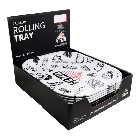 Caixa de Bandeja Gizeh Metal Comic Mix Small C/8 de lado